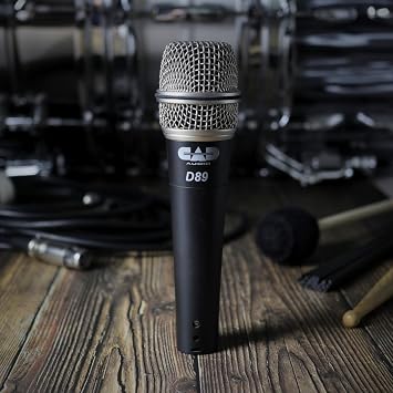CAD Audio CADLive D89 Premium Supercardioid Dynamic Instrument Microphone