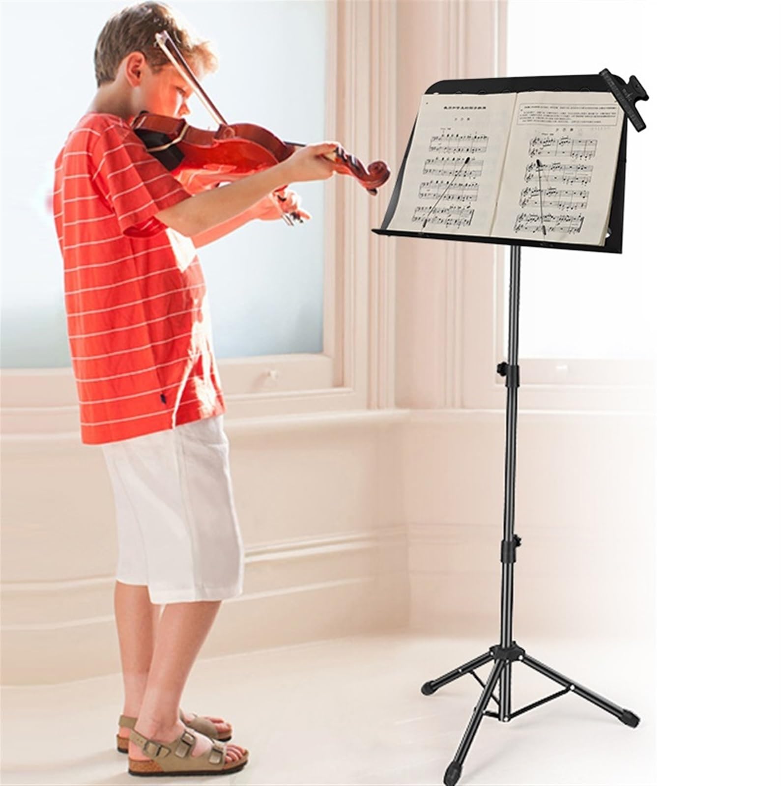 Stojak na nuty antyczny Stojak Na Nuty Meatl Przenośny Stojak Na Nuty Zdejmowane Instrumenty Muzyczne Do Pianina Skrzypiec Gitary Sztaluga pulpit nuty statyw