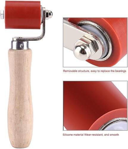 Miniatura 8 de Rodillo, cinta de techo Eternabond RN, rodillo de costura, rodillo de amortiguamiento de sonido, rodillo de mano, rodillo de soldadura de 1.575 in,