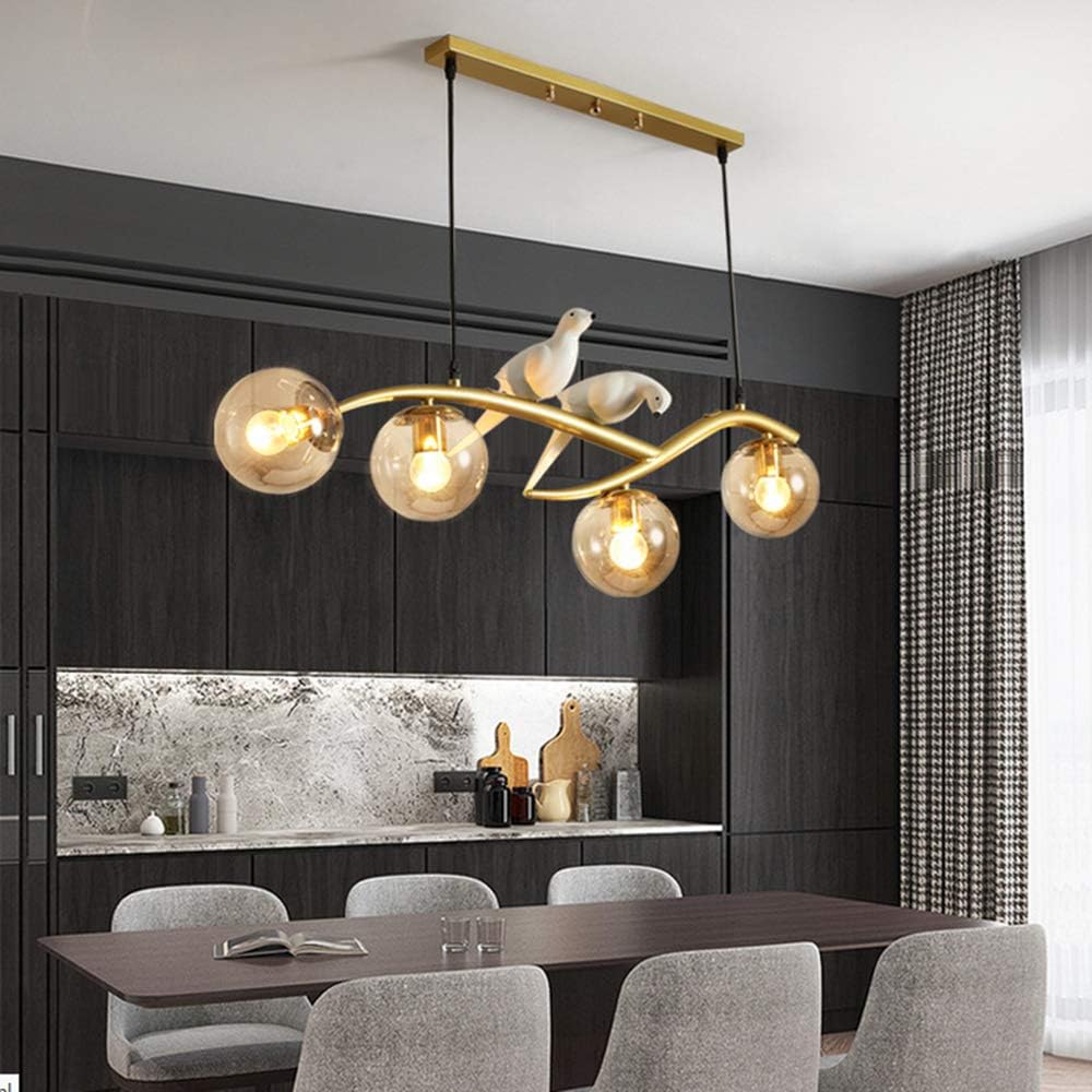 Fеаturеd Prоduсt Nordic Vivid Birds Chandelier Mounted Pendant Lamp Lighting Fixture for Dinning Room Living Room Bar Bedroom, 4 Lights, E27 Not Included Fеаturеd Prоduсt Nordic Vivid Birds Chandelier Mounted Pendant Lamp Lighting Fixture for Dinning Room Living Room Bar Bedroom, 4 Lights, E27 Not Included