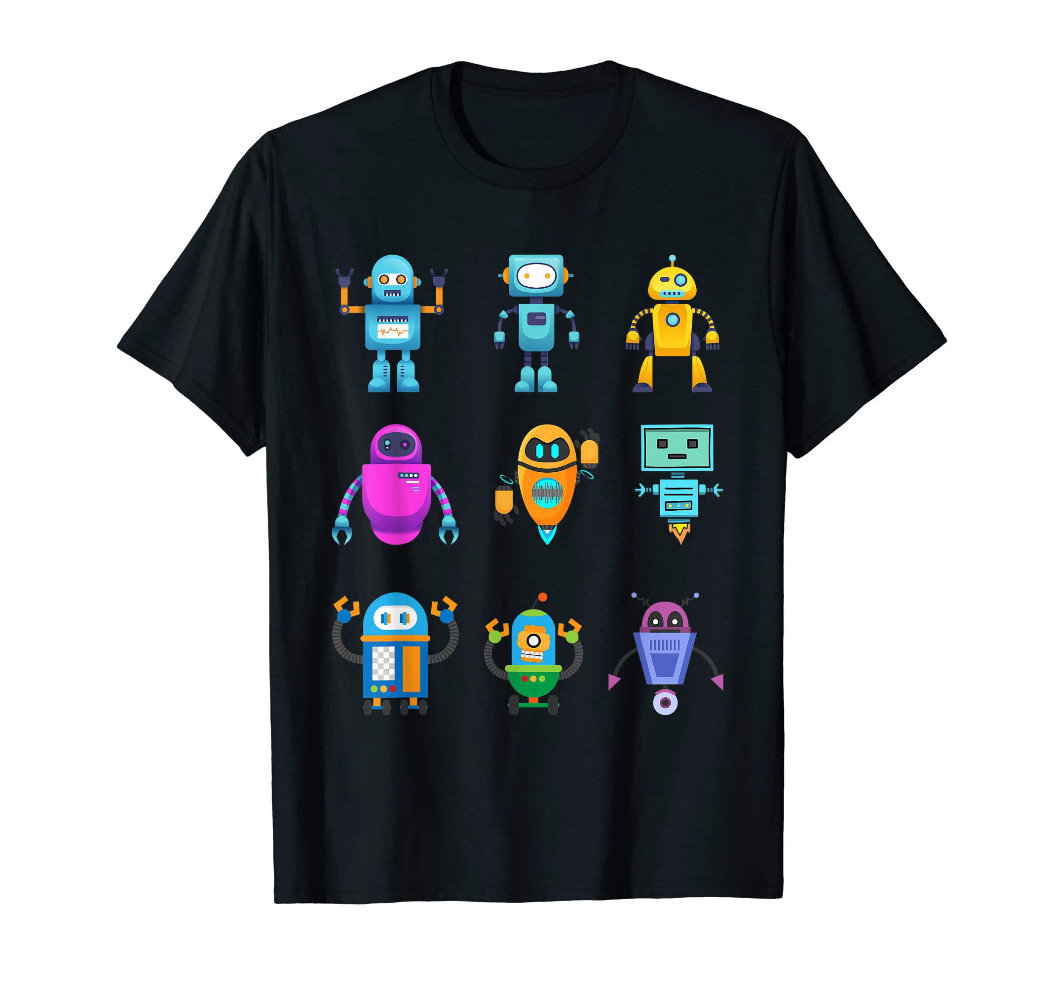 Cool Robot Costume Girls Boys Robots T-Shirt