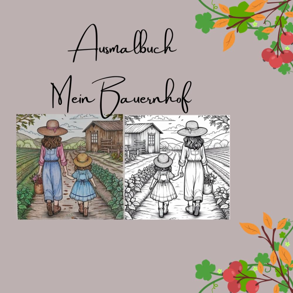 Ausmalbuch: Mein Bauernhof