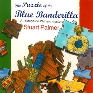 The Puzzle of the Blue Banderilla Audiolibro Por Stuart Palmer arte de portada