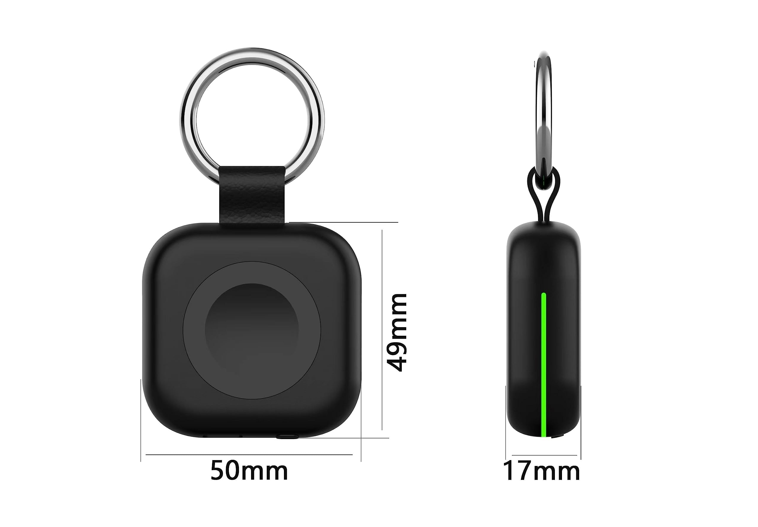 Lifenova Magnetic Portable Charger Keychain for Apple Watch