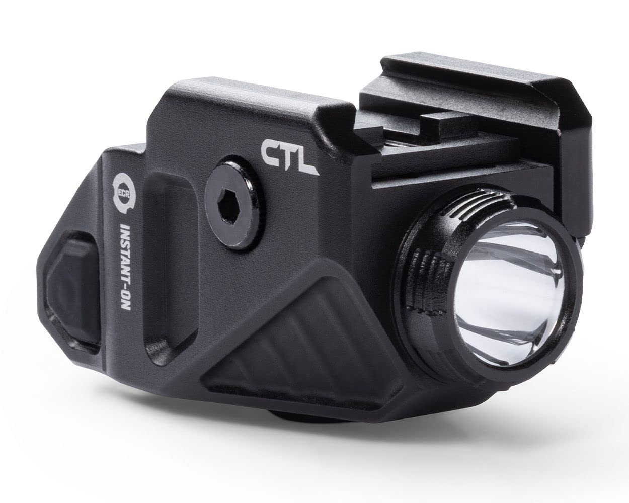 Viridian New CTL Rechargeable Compact High Output 525 Lumen Weapon Light, with SAFECharge Power Source, Universal Rail Mounted, Instant-ON®