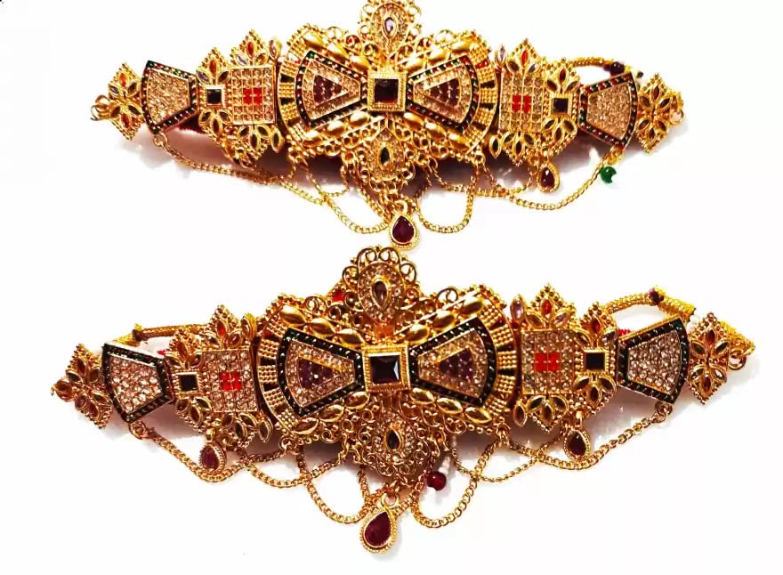 RISYANKA brass gold plated armlet, bajuband RJ227-picture-50