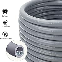 Vista 2 de onlyfire 12 Ft 3/4" ID Natural Gas Hose with Quick Connect/Disconnect Fittings for NG/LP Propane Appliances,Grill,Generator,Patio Heater,Pizza