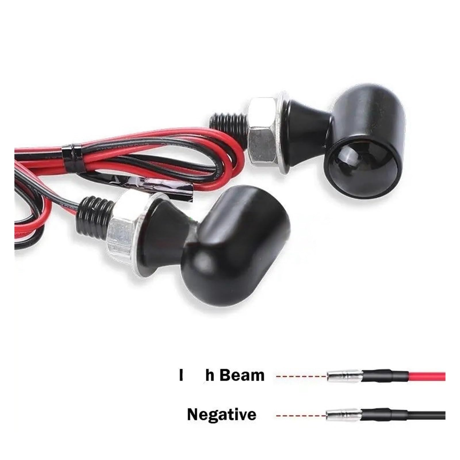 Indicatore direzione motocicletta LED 8 mm lampeggiante Indicatoris Motos