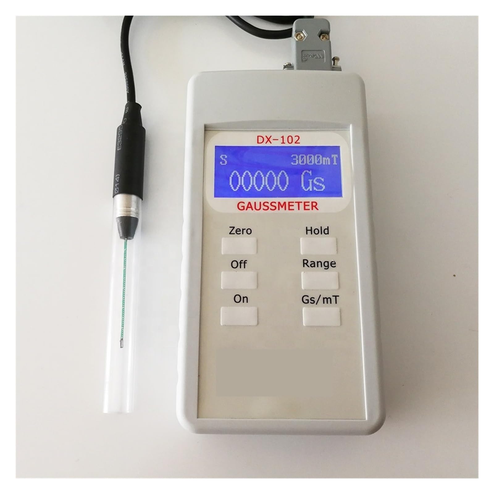 Digital Portable Gauss Meter for Magnetic Field for Industrial Inspection