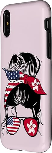 Vista 8 de Funda para iPhone 11 Pro Half Hong Kong Half American Mix Hong Kong Roots
