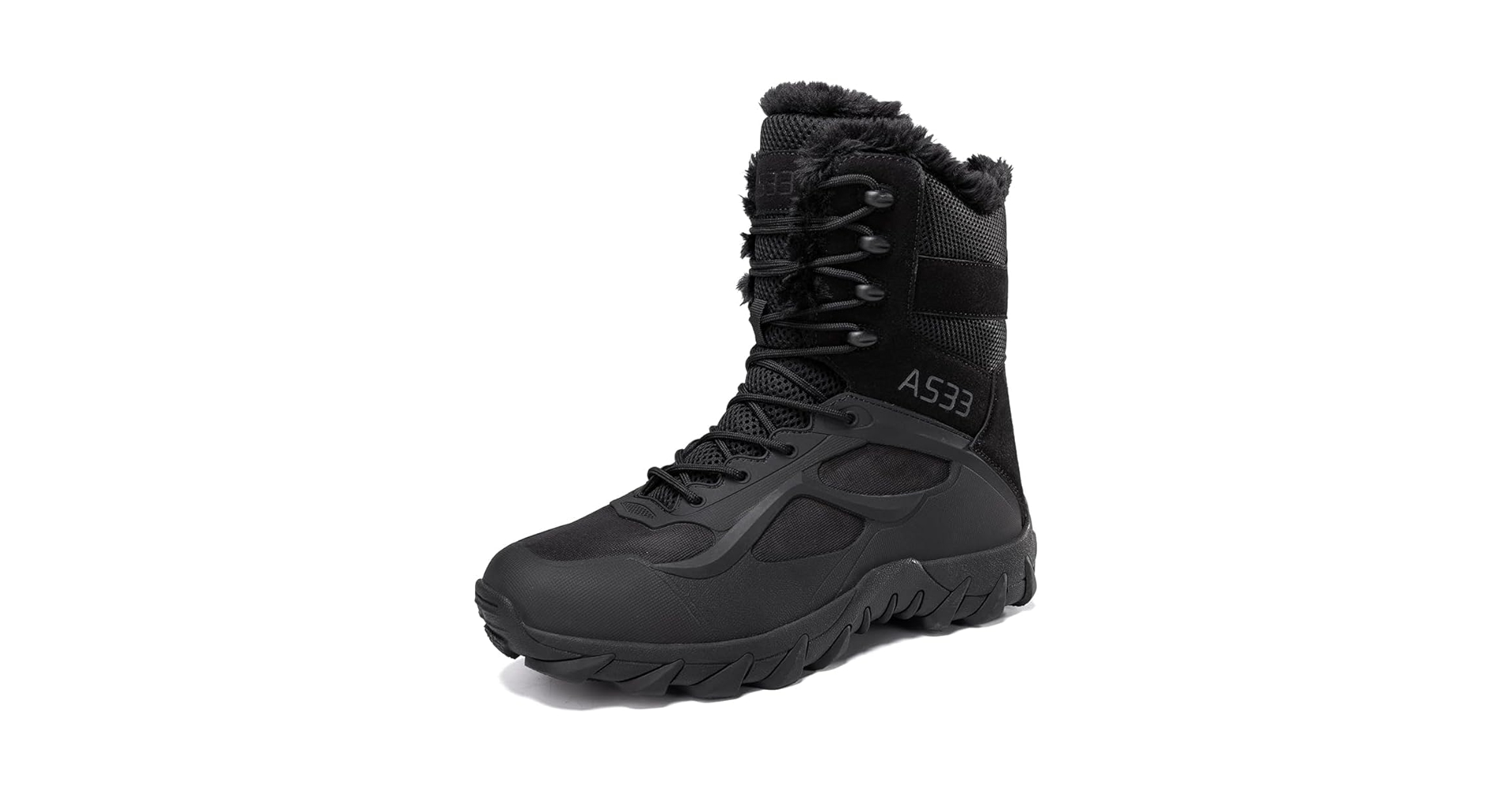 Men's Outdoor High Top Warm Tactical Military Boots Walking