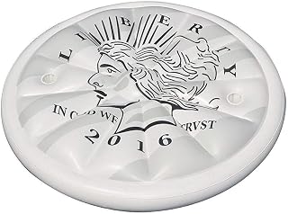 Swimline Silver Dollar Island Money Pool Float