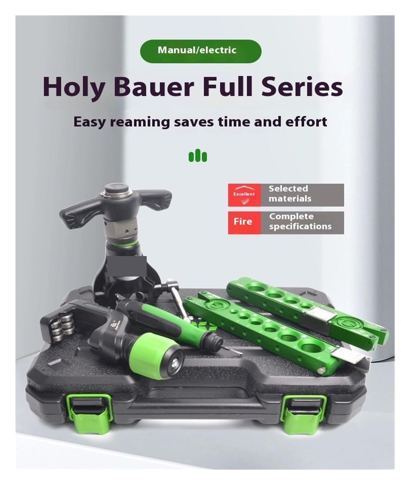 Strumenti di svasatura, Espansore Elettrico, a Tazza con Bocca a Campana in Tubo di Rame, a Mano for Batteria al Litio(R806FT-L Manual/Electric)
