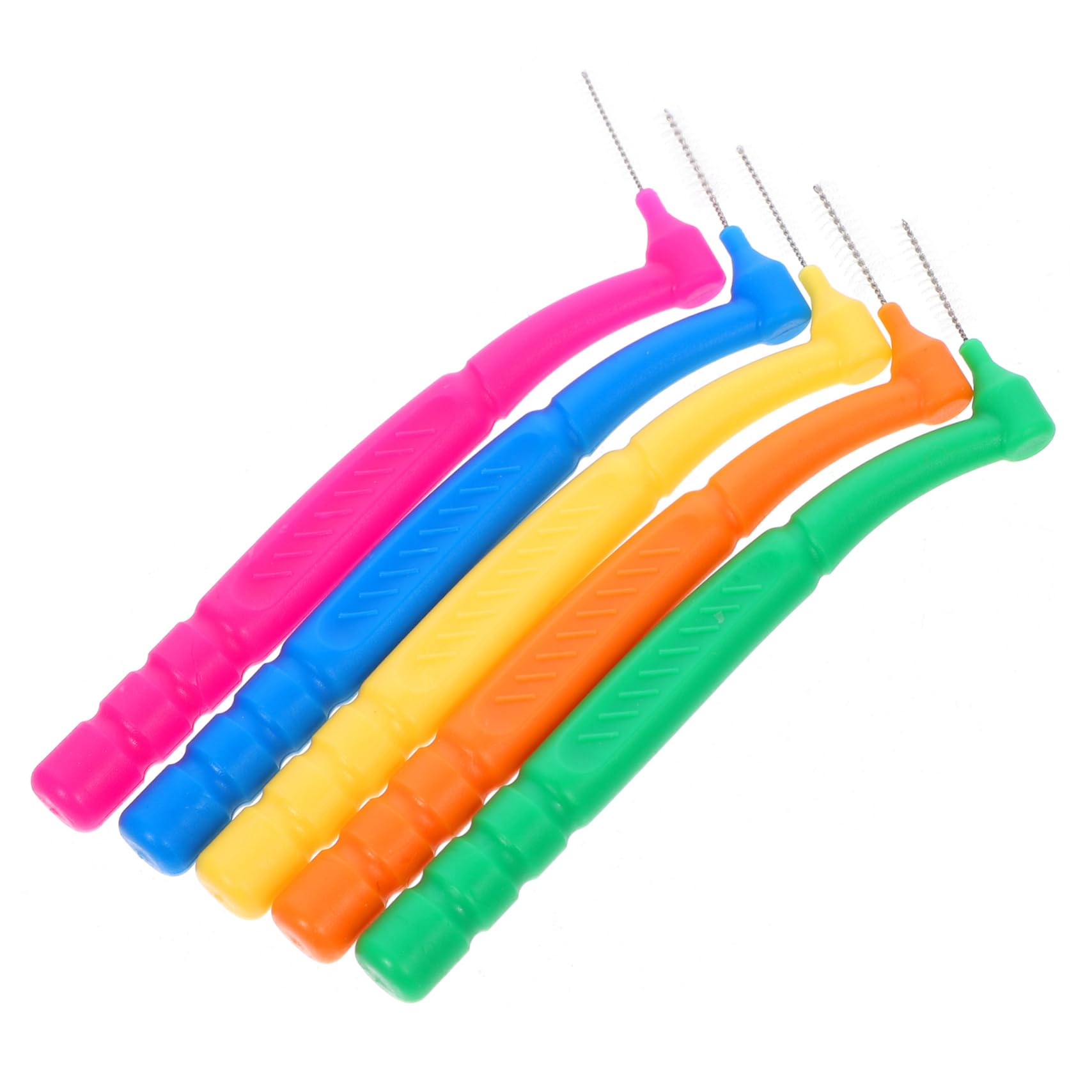 FRCOLOR 250pezzi Spazzolini Interdentali Portatili Custodia Protettiva Spazzole Per Pulizia Profonda Dei Denti Facili Da Trasportare Design Versatile Per Uso Quotidiano Vari