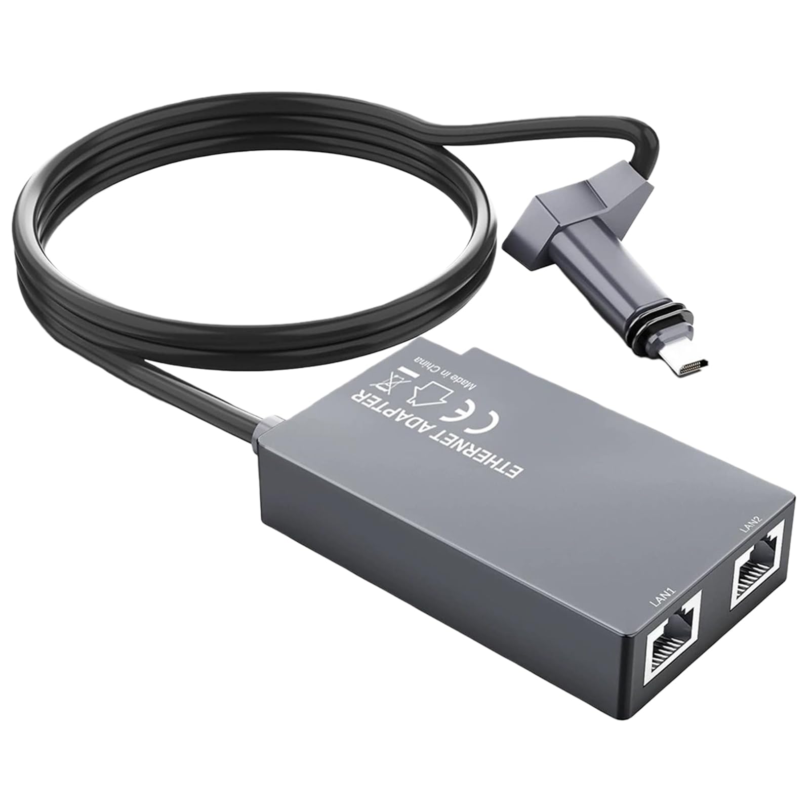Adaptateur Ethernet Starlink Gen 2 Double Multi-Ports RJ45 1Gbps