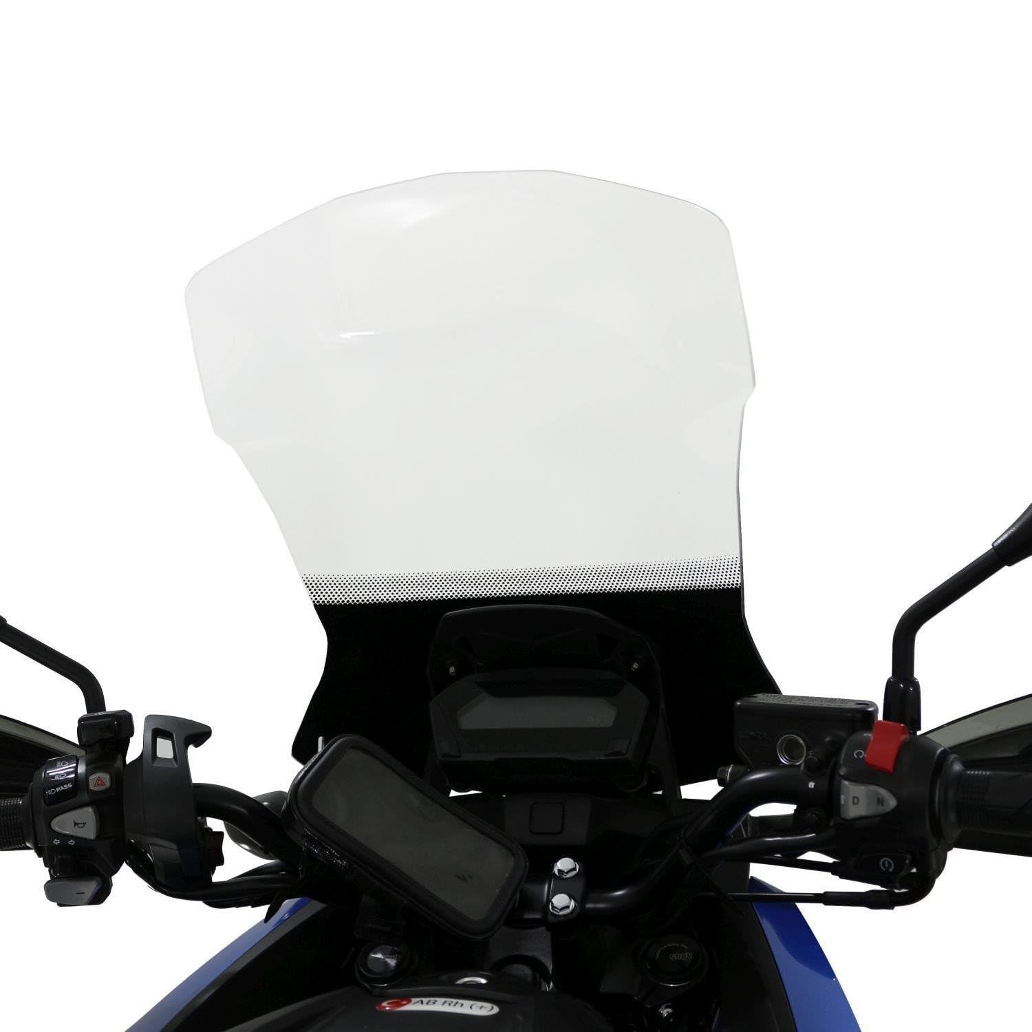 GP Kompozit Do NC 700 X/NC 750 X 2016-2020 kompatybilna z sitodrukiem przednia szyba turystyczna przydymiona 58 cm