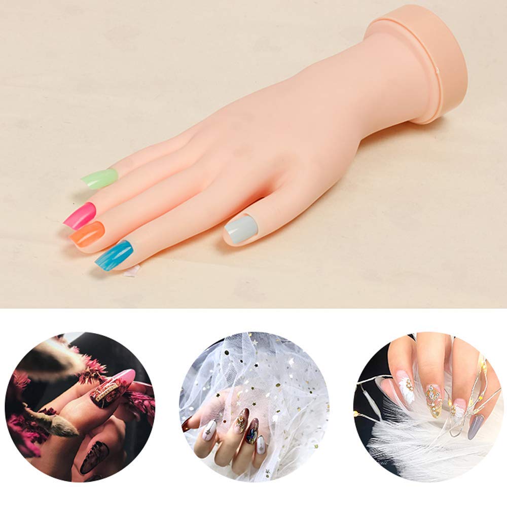 MODEL HAND ネイルアート練習用 2個セット Amazon.co.jp: ネイルトレーニング練習ハンド、アクリルネイル用練習用