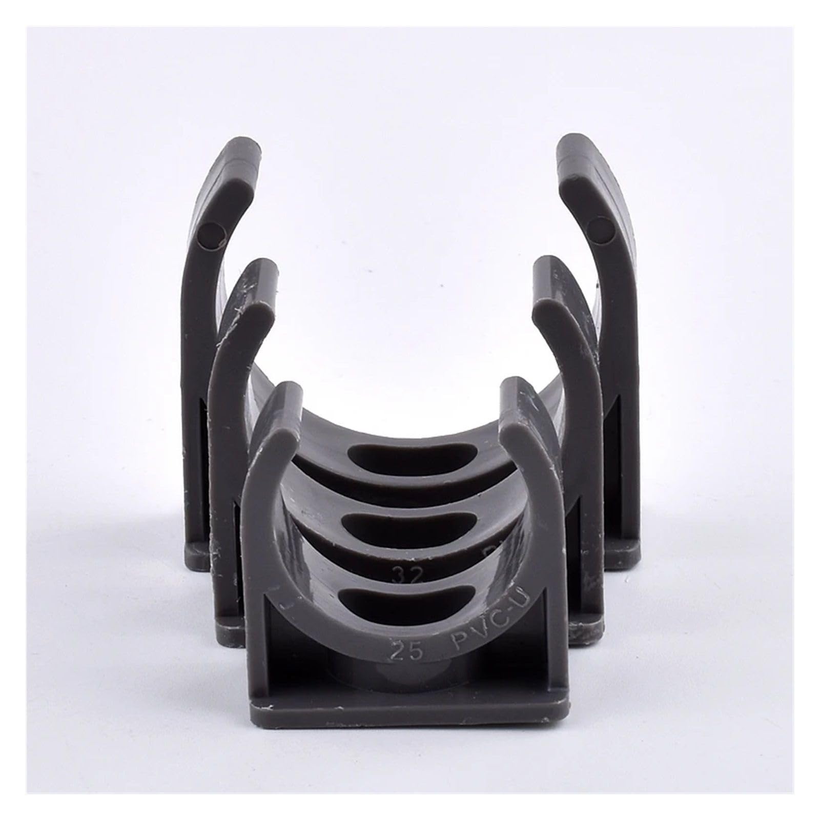 Plastikowe klipsy do węży 10-80 szt. 20 mm-50 mm zacisk rurowy z PVC typu U, pasek do rur, złącze do nawadniania ogrodu, adapter do akwarium, klips do rur(50mm,10Pcs)