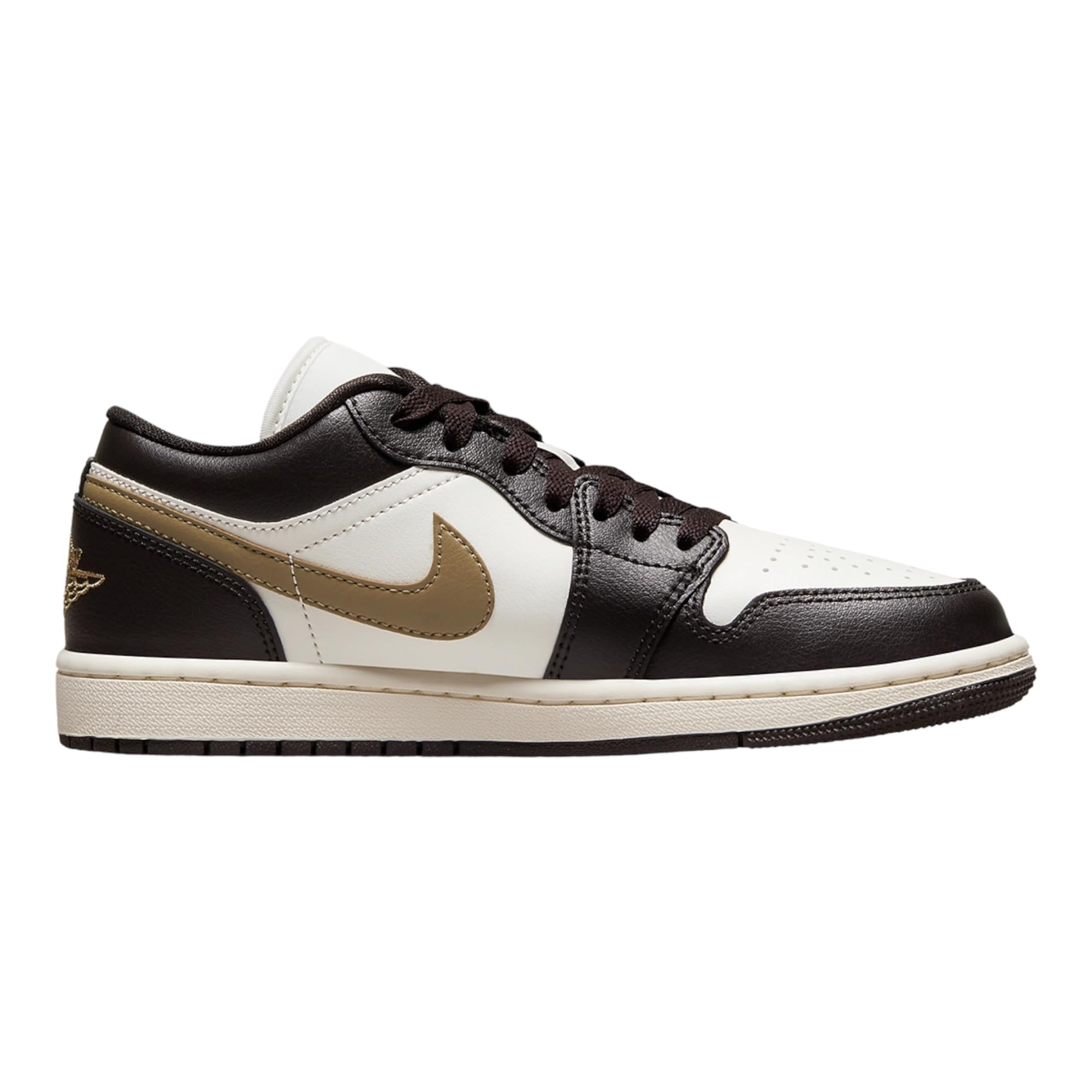 Nike Jordan 1 Low Women Shadow Brown/Brown Kelp-Sail DC0774-200 10.5w