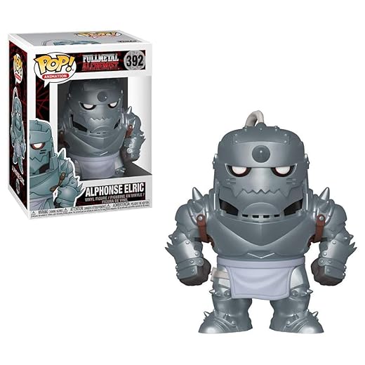 Pop Animation: Full Metal Alchemistfull Metal Alchemist- Alphonse Collectible Figure, Multicolor - 30695, Standard