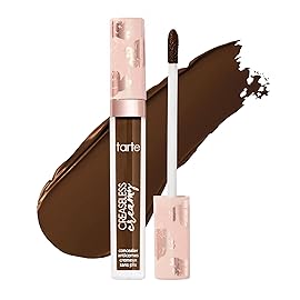 tarte creaseless creamy full-coverage concealer - 61G espresso golden (very deep skin with very warm, golden or olive undertones) - full size