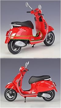 Amazon.co.jp: 1:12 スケール合金スクータースポーツバイク像ダイ