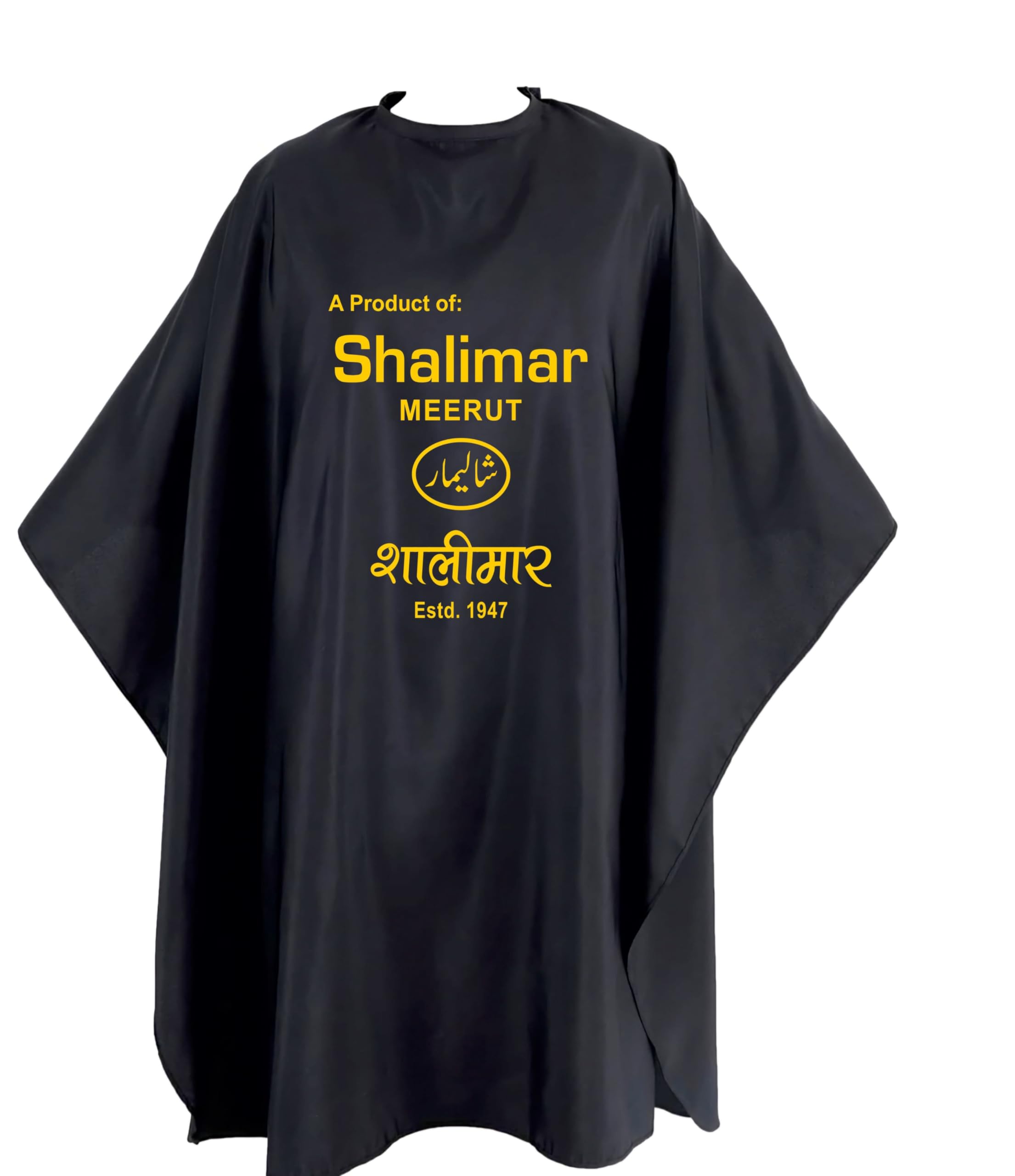 Shalimar Professional Polyester Barber Apron for Men Hair Cutting/Styling/Dressing Salon Sheet Cloth, Black Color-image-29