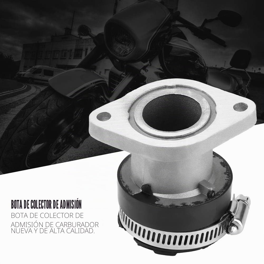 Qiilu Junta de arranque de carburador de colector de admisión para Yamaha Bear Tracker 250 1999-2004