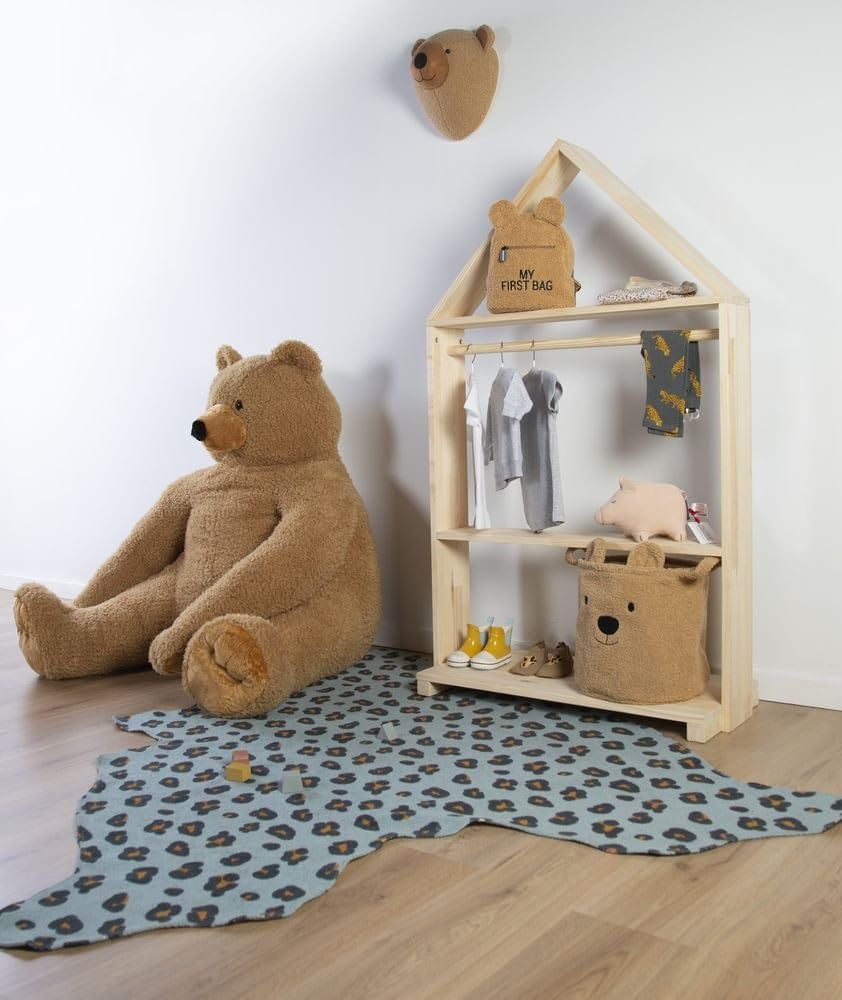 Panier de rangement Teddy Brun 30 x 30 cm - Childhome