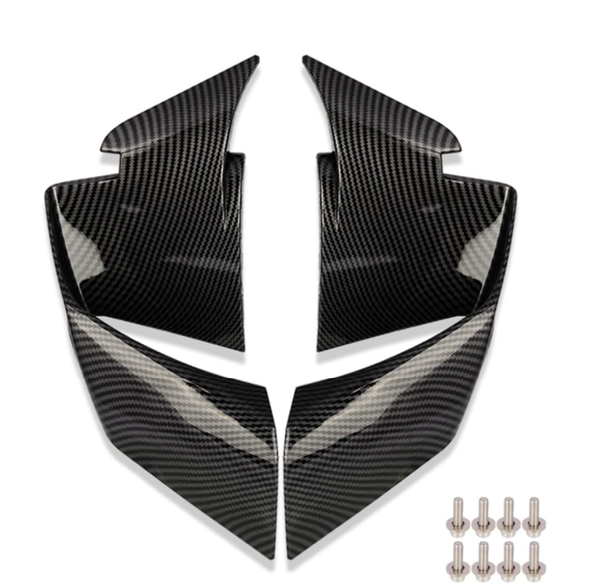 Motorrad Winglet Aerodynamische Spoilerlippe für BMŴ S1000RR 2015-2022