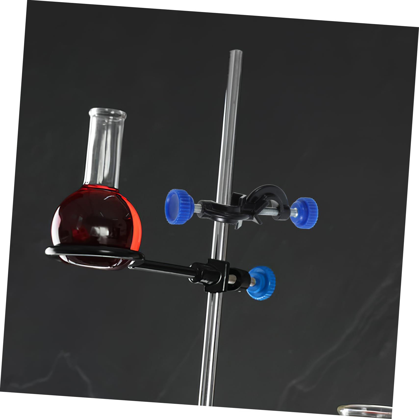 Unomor 2Pcs Heavy Duty Lab Cross Clip Clamp Fixture for Stand Rack Reliable Boss Head Holder for Laboratory Use Clip Holder for Research and Testing