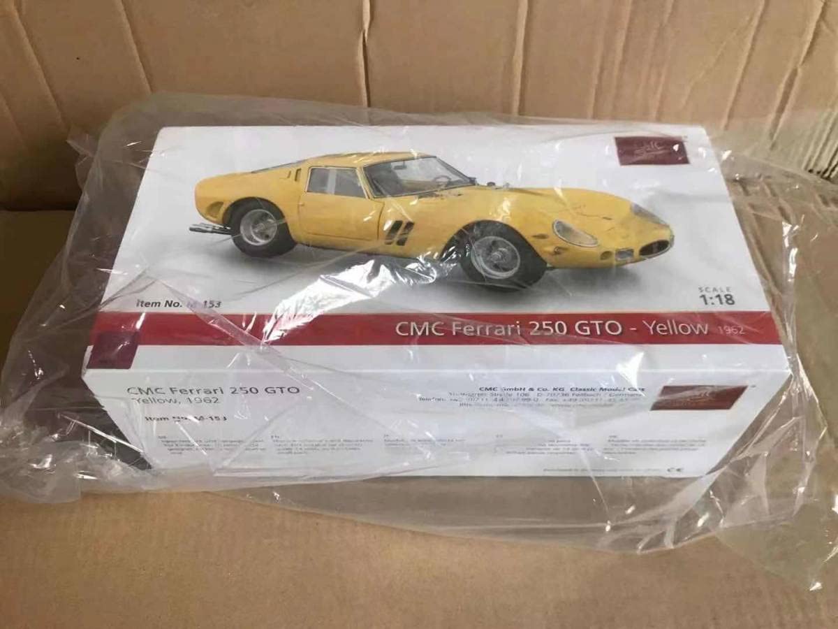 Amazon.co.jp: CMC 1:18 FERRARI 250 GTO - Yellow 1962 No.M-153