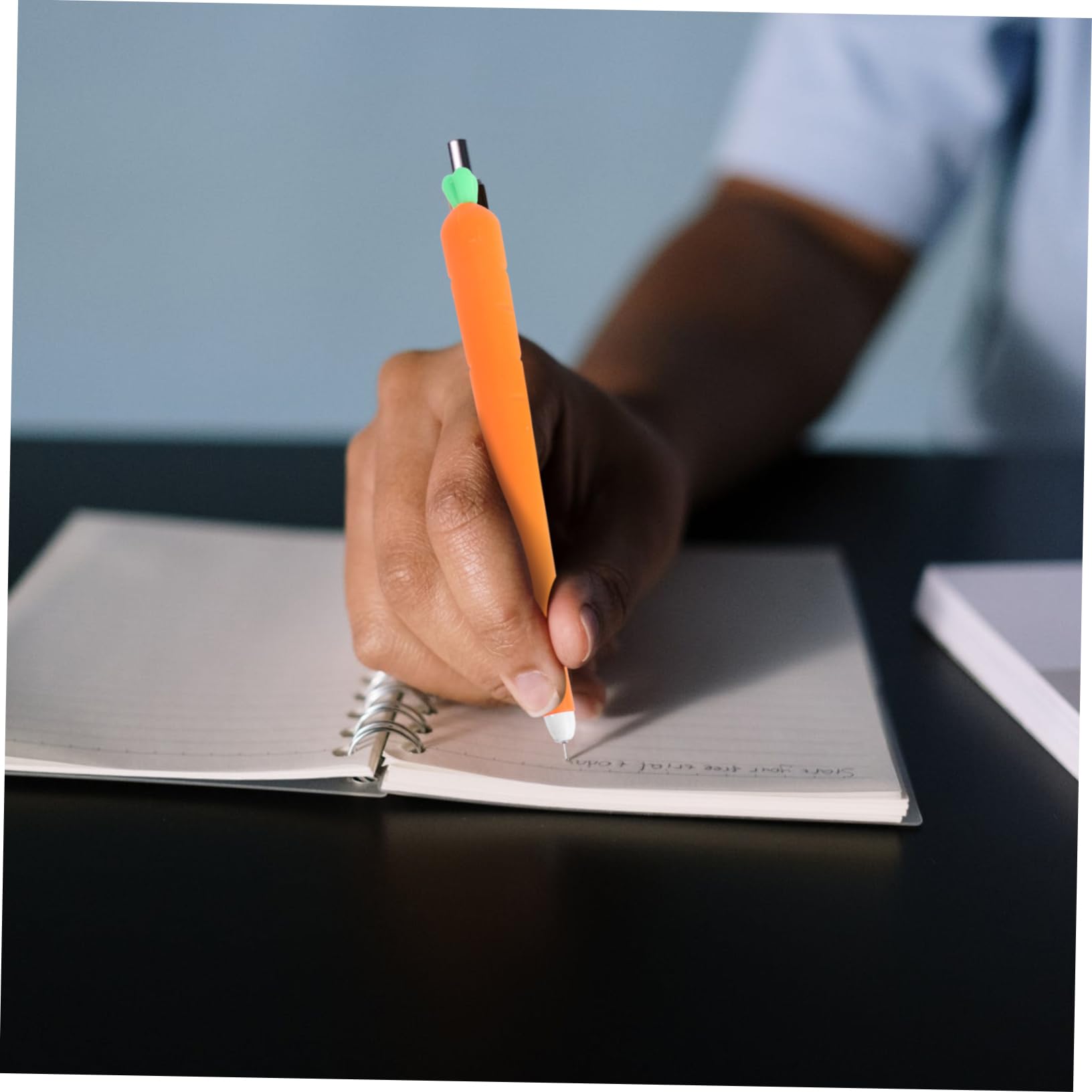 Lot De 12 Stylos À Encre Carotte Mignons Pour Fournitures Scolaires De Bureau