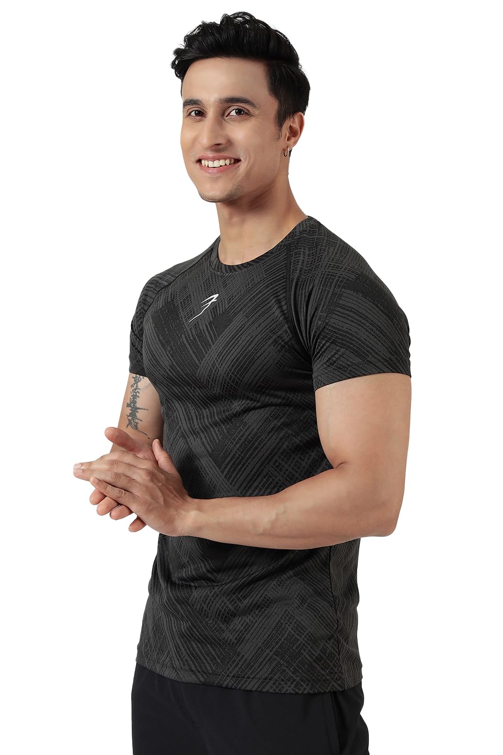 fuaark Ozone Jacquard Sports and Gym Tshirt for Mens-picture-23