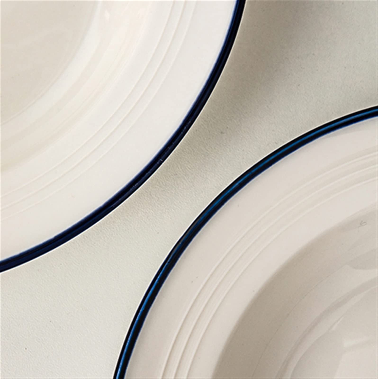 Talerze Obiadowe Dwa talerze z kapeluszami Prosty talerz Ceramiczny do zupy Talerz sałatkowy obiadowy Kuchnia domowa Restauracja Biały okrągły