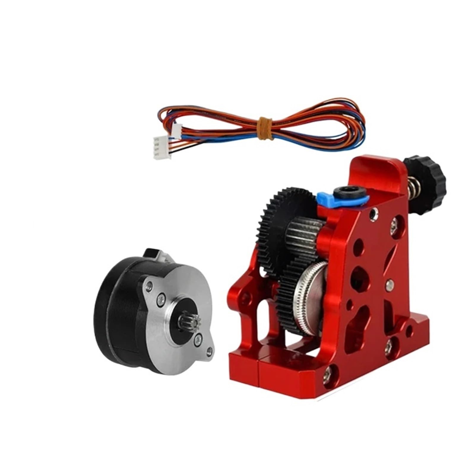 Double Gear Extruder CR10 CR 10S Ender 3 V2 3D Printer Parts(Red Motor Kit)