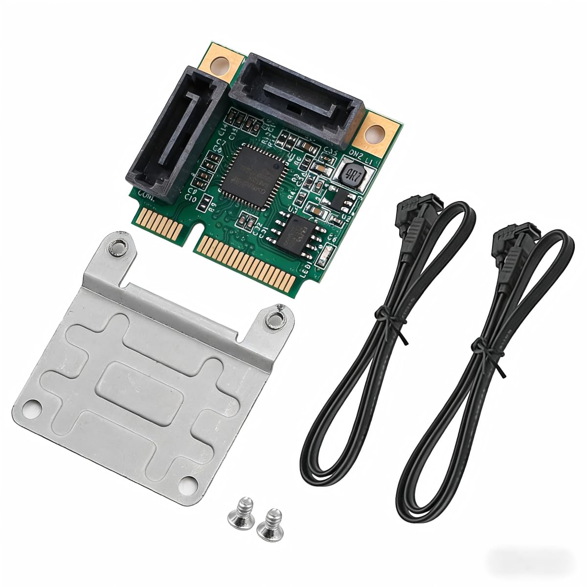 Carte Mini PCI-E vers SATA adaptateur pour réparer le manque d'espace disque PC