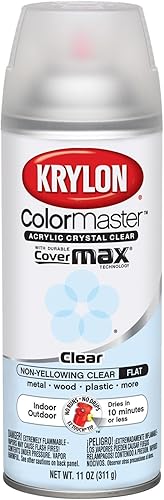 Miniatura 25 de Krylon K05130107 ColorMaster Acrílico Cristal Transparente, Brillante, Transparente, 11 oz.
