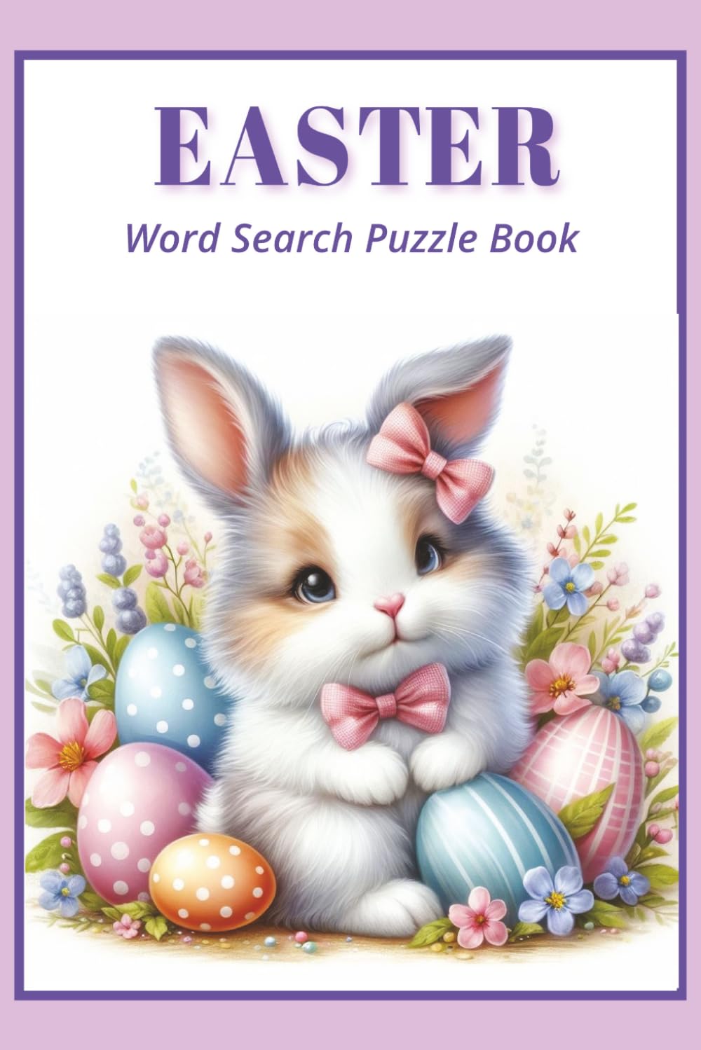 EASTER Word Search Puzzle Book: 55 Puzzles with easy-to-read print about Easter, holidays, word searches, and more. 6x9", 111 pages...Great gift for ... adults, seniors, vacations, and relaxation.