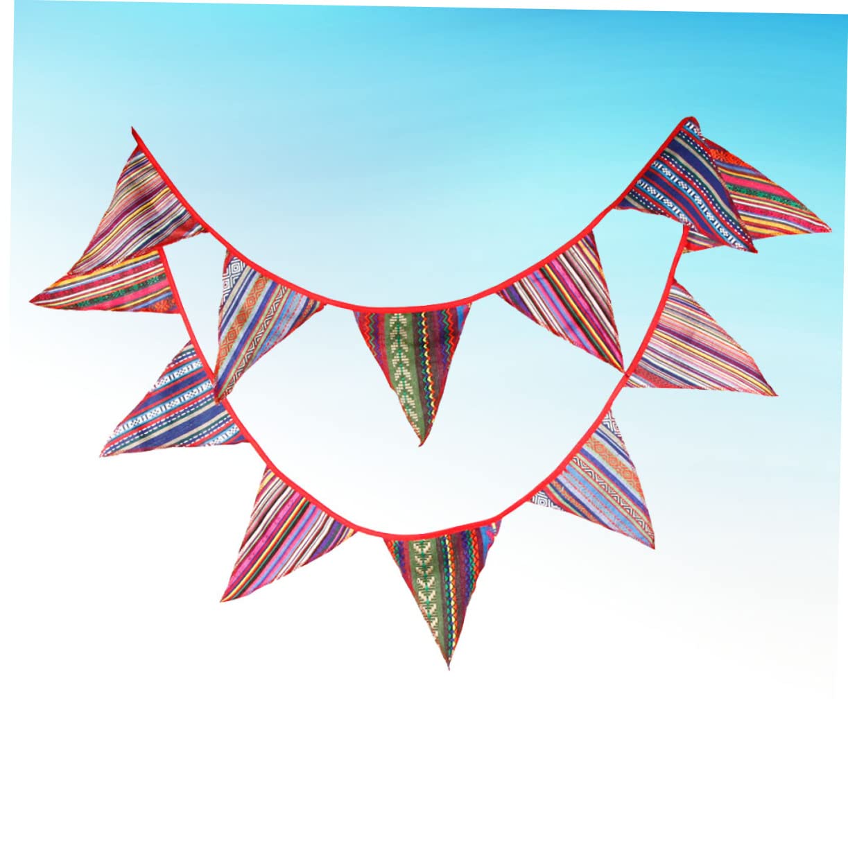 Ciieeo 3 Banderines de Estilo Nacional con Diseño Chic para Decoración Exterior Y Festivo.