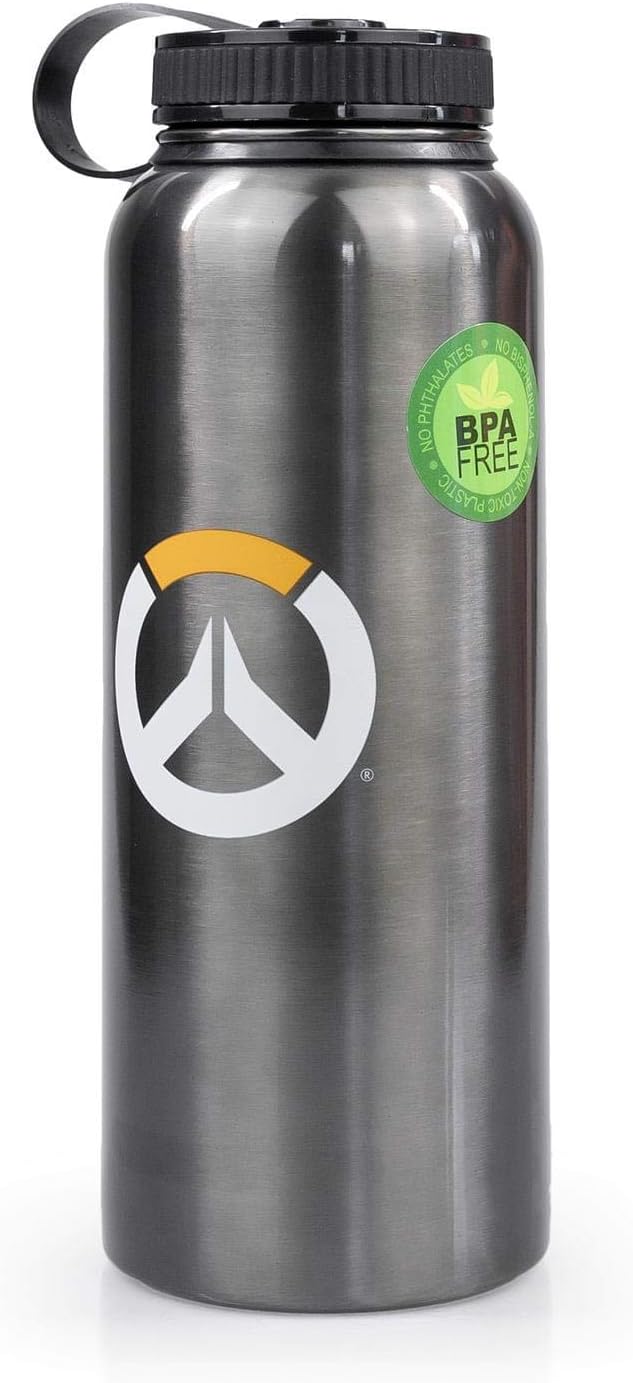 Overwatch Collectibles | Stainless Steel Water Bottle with Lid