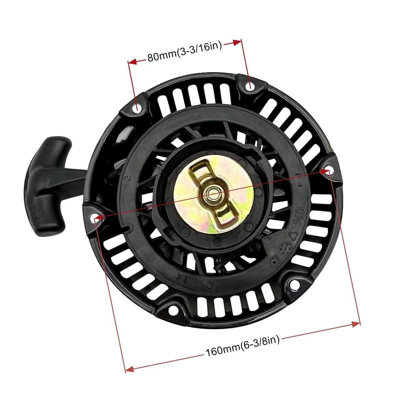 STRONGTHIUM Kit de Carburador y Mantenimiento Compatible con Predator 212cc 196cc 224cc, para Mini Moto Go Kart Motocultor, Incluye Arrancador, Bobina, Filtro de Aire y Bujía