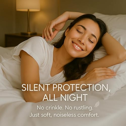 Miniatura 4 de Protector de colchón prémium tamaño Queen  Funda Tencel 100% impermeable  Protector de colchón refrescante y transpirable con bolsillo profundo