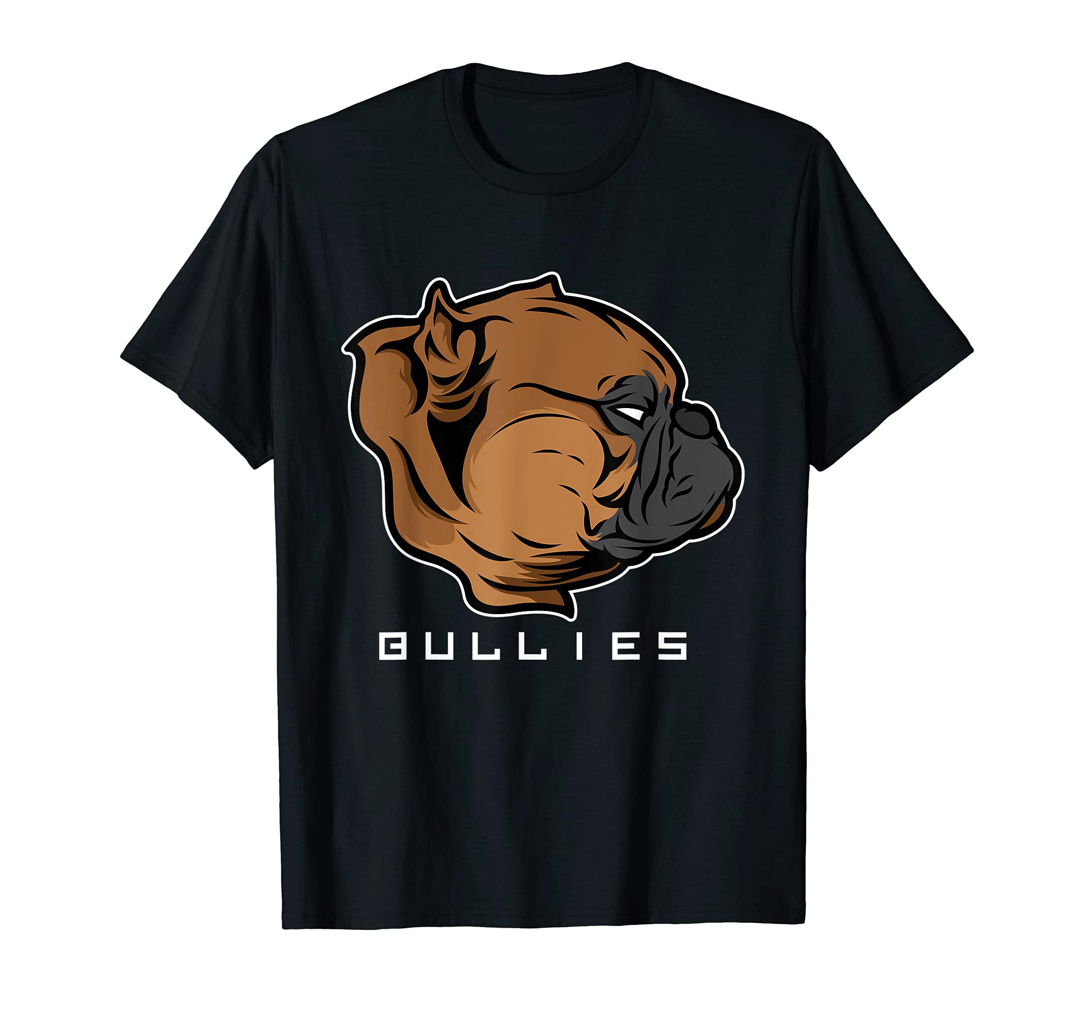 Bullies American Bully Dog Breed Dogs Bullie Gift Idea T-Shirt, Black