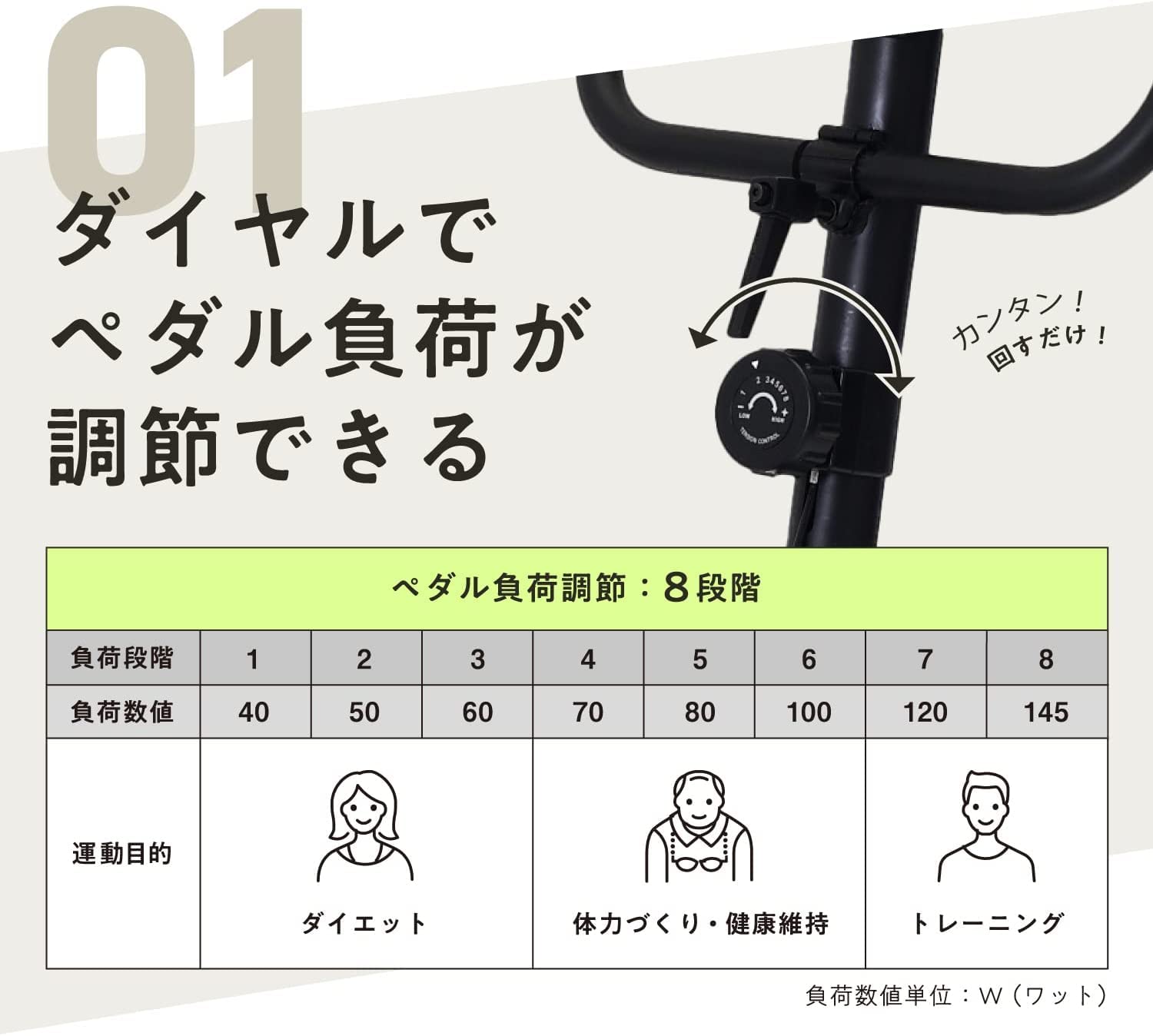 Amazon.co.jp: アルインコ(Alinco) (ALINCO) フィットネスバイク