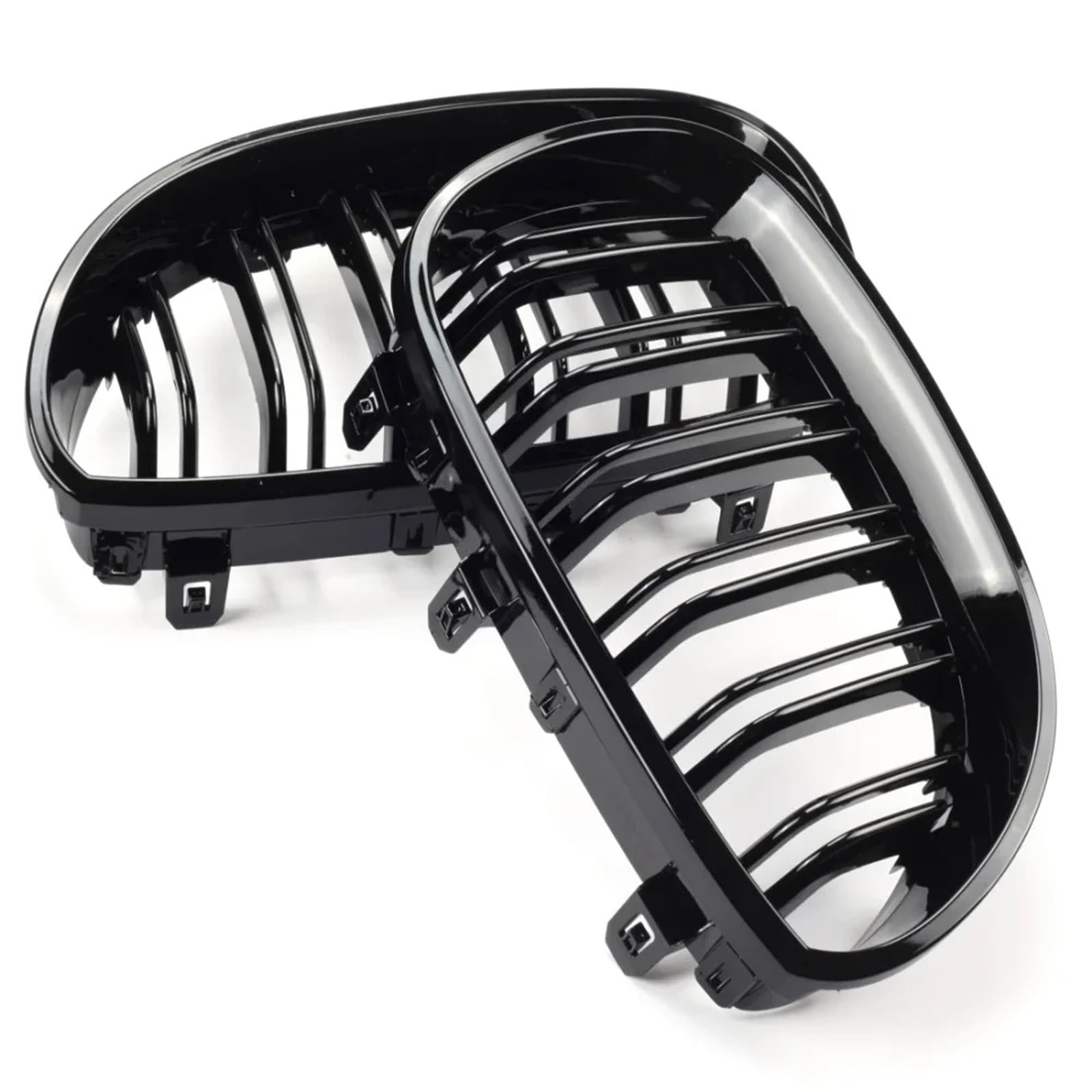 Grill Przedni Nerka Sportowe Grille Maska Pasuje Do BMW E60 E61 Seria 5 M5 525I 525Xi 528I 528Xi 530I 530Xi 2003-2009 grill chłodnicy