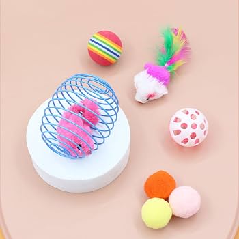 Amazon | 猫のおもちゃ ネズミ ボール 猫 ボール ねずみ 羽付き