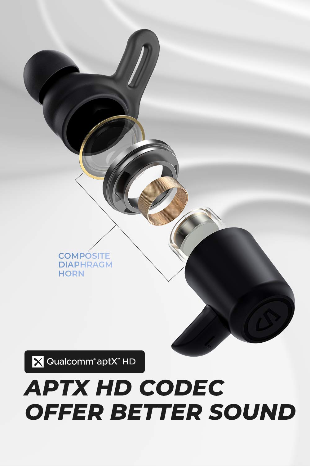 Soundpeats Q35 Hd Bluetooth Headphones Ipx8 Waterproof Earphones