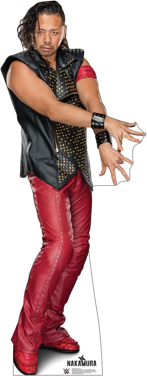 Cardboard People Shinsuke Nakamura Life Size Cardboard Cutout Standup - WWE