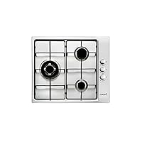 CATA GI 6021 X Piano cottura a gas 3 fuochi in ghisa accensione elettronica valvole